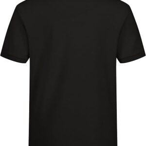 HypeThreadz Men’s Classic Black Polo Shirt – Short Sleeve Casual & Everyday Wear - Image 2
