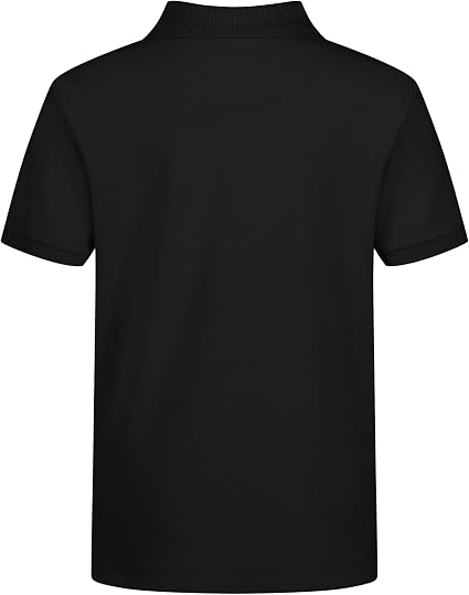 HypeThreadz Men’s Classic Black Polo Shirt – Short Sleeve Casual & Everyday Wear
